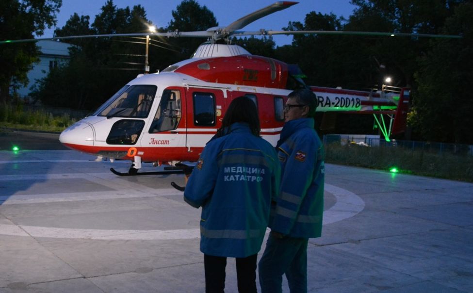 За июль санавиация Чувашии доставила из районов 11 пациентов 