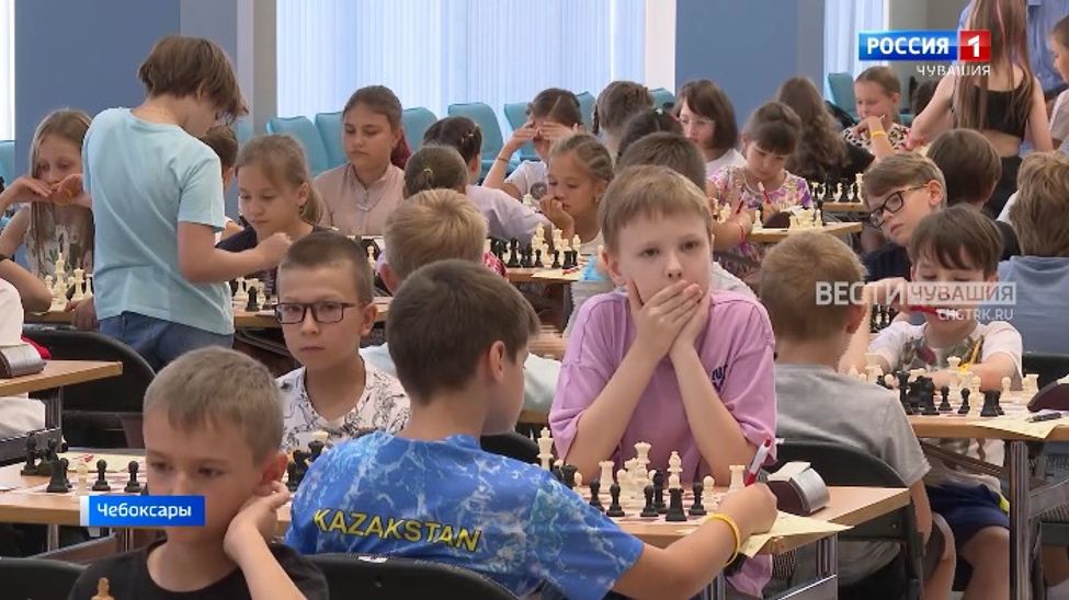 Чебоксары стали столицей детских шахмат 