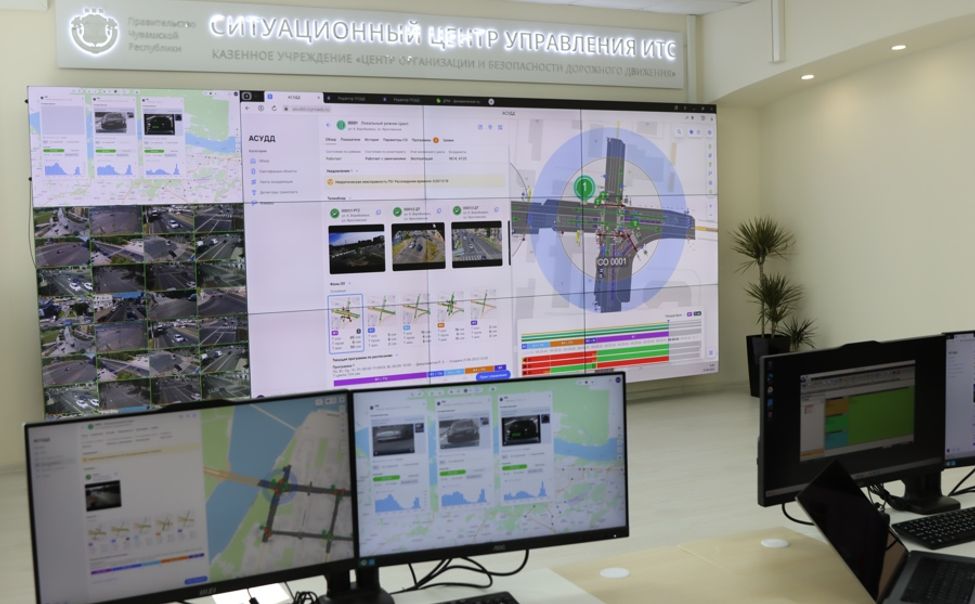В Чувашии продолжают внедрять ИТС на дорожной сети Чебоксарской агломерации