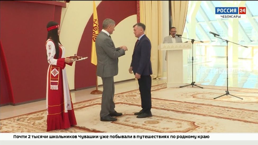 В Чувашии наградили работников спортивной отрасли 