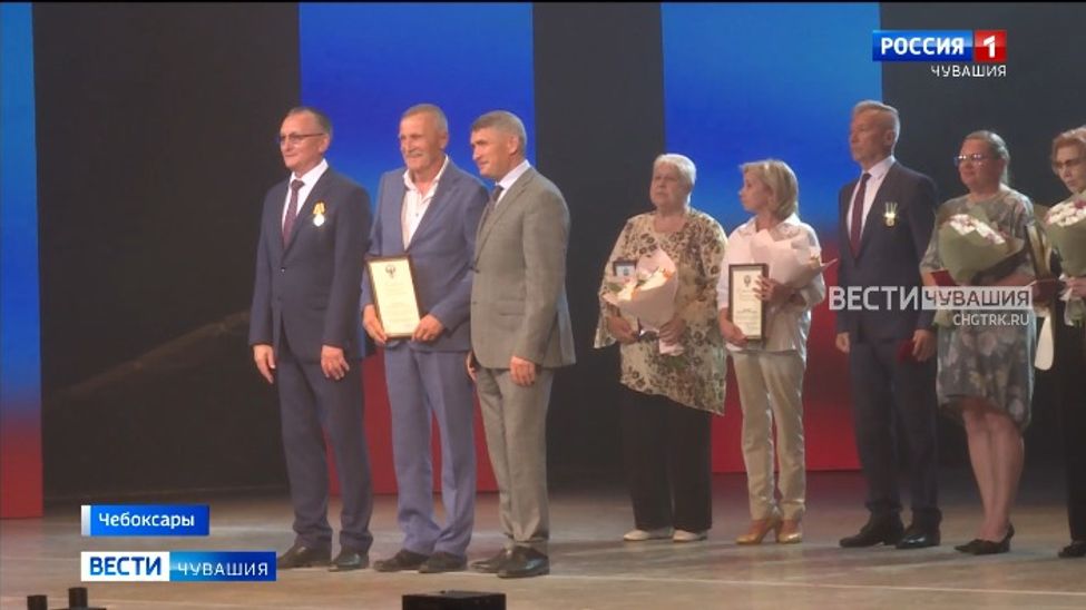 В Чебоксарах отпраздновали 100-летие спортивной отрасли 