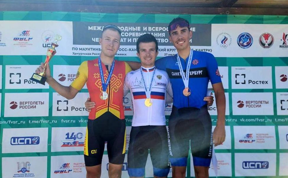 Велогонщики Чувашии – победители и призеры чемпионата и первенства России