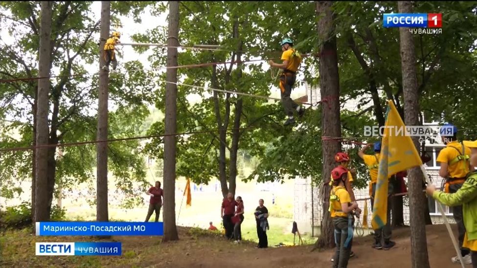 В Чувашии стартовала первая смена военно-исторического лагеря "Страна Героев"