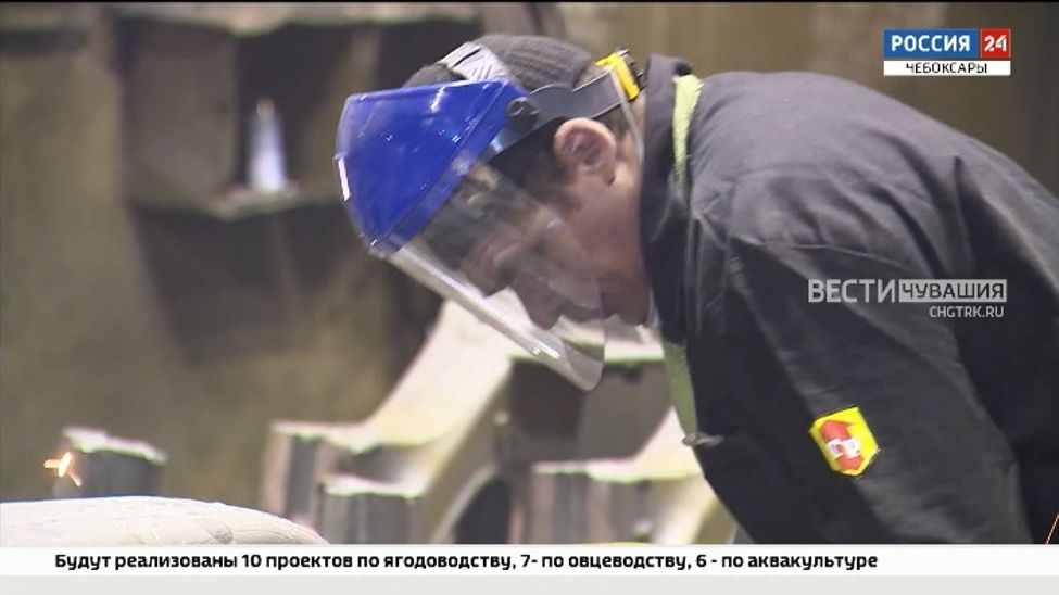 По темпам промпроизводства Чувашия занимает 1 место в Приволжье