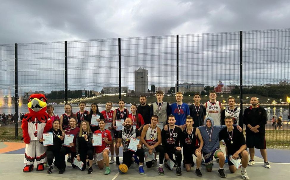 В Чебоксарах состоялся фестиваль по баскетболу 3х3