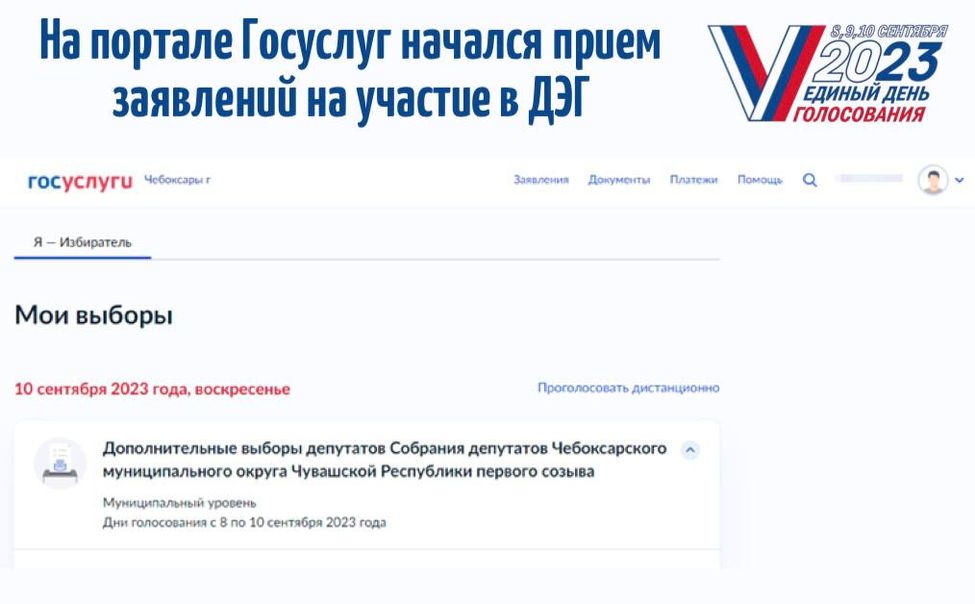 На допвыборах 8-10 сентября жители Чувашии впервые проголосуют дистанционно 