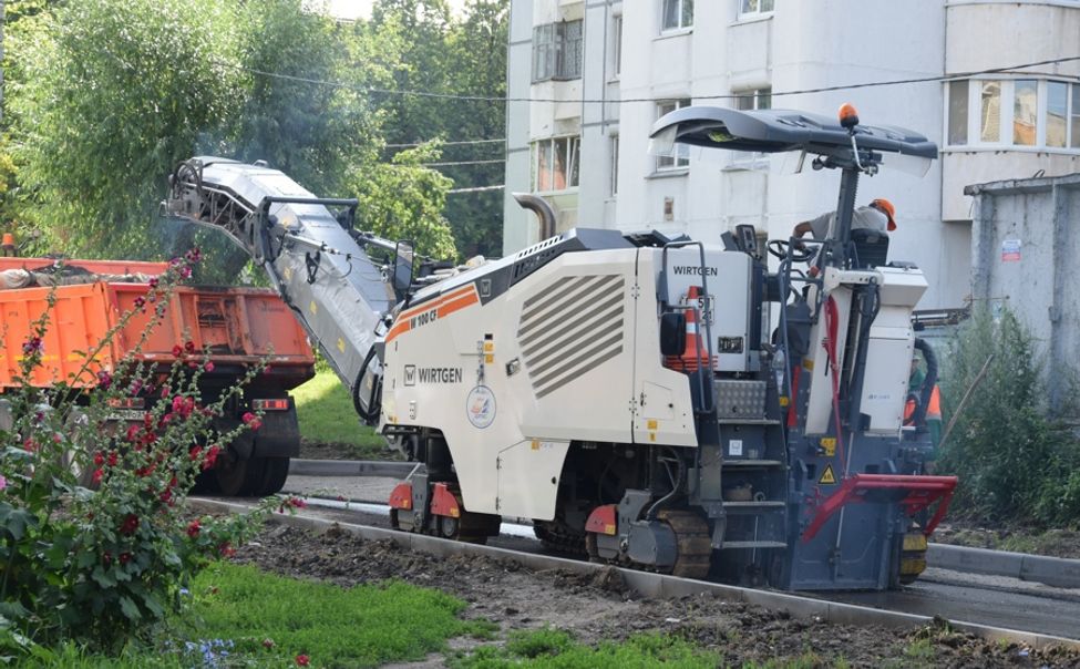 В Чебоксарах благоустраиваются дворовые территории