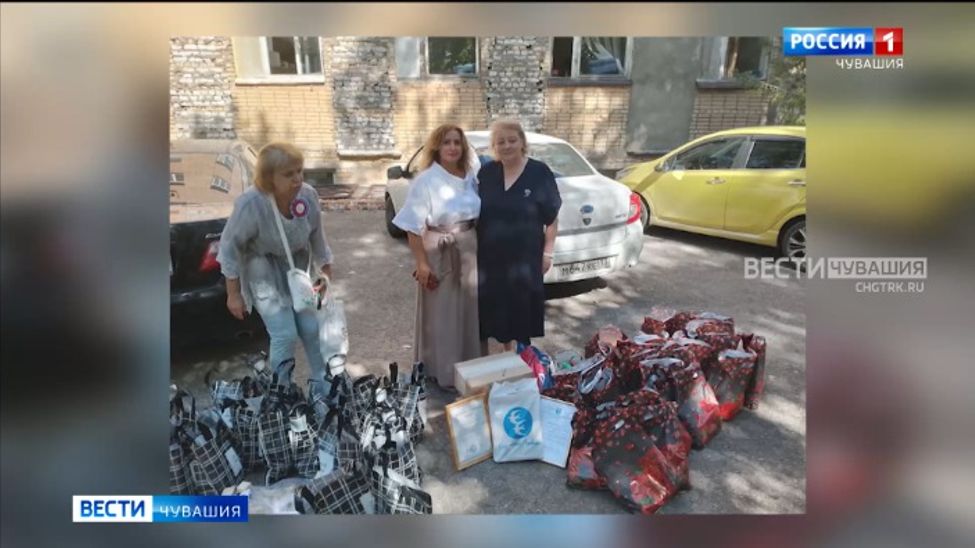 Чувашия доставила в Самару гуманитарный груз для раненных бойцов