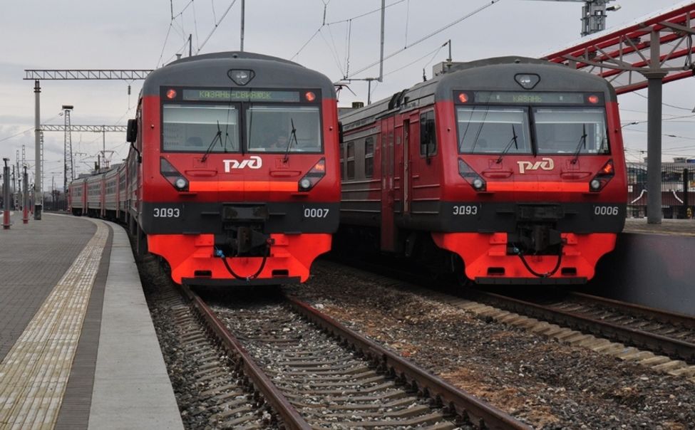 Расписание пригородного поезда Казань-Канаш временно изменится