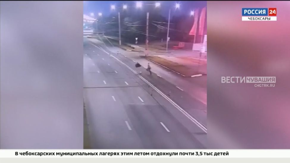 В Чебоксарах пьяный водитель бросил автомобиль и попытался убежать от полицейских