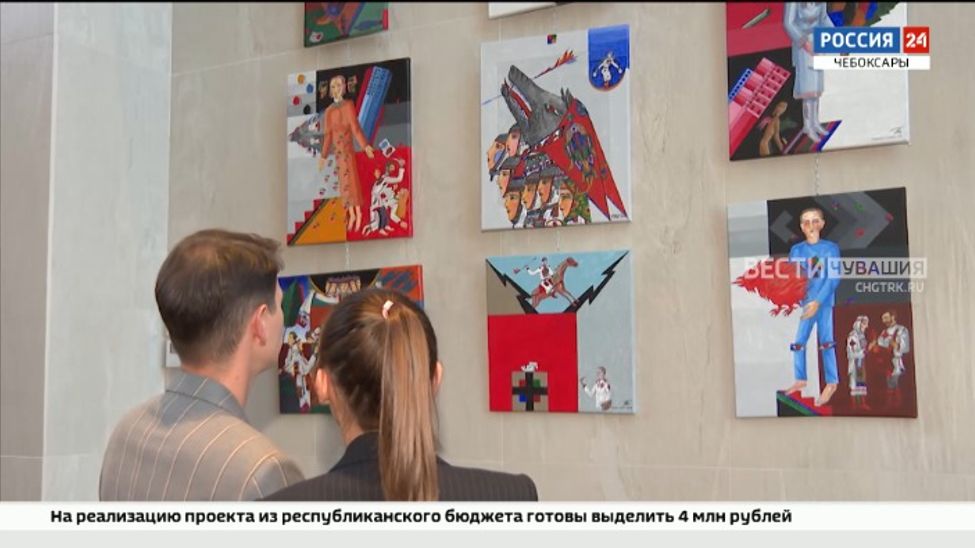 В Чебоксарах открылась выставка народного художника Чувашии Праски Витти