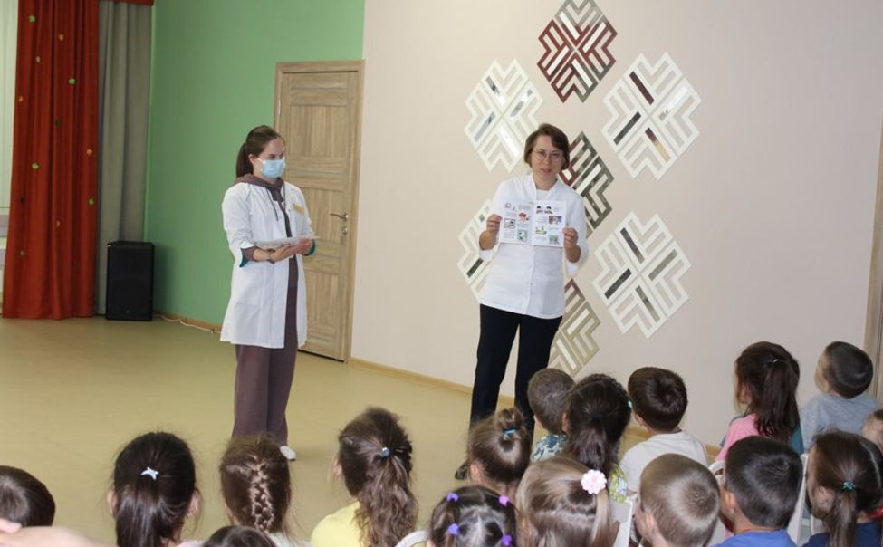 В Чувашии офтальмологи проводят уроки здоровья глаз для детей