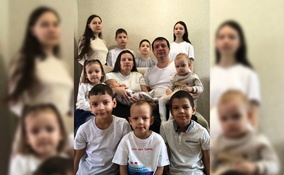 Многодетной матери из Чувашии впервые присвоено звание «Мать-героиня»