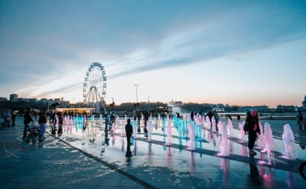 Фонтаны в Чебоксарах будут работать до конца сентября 