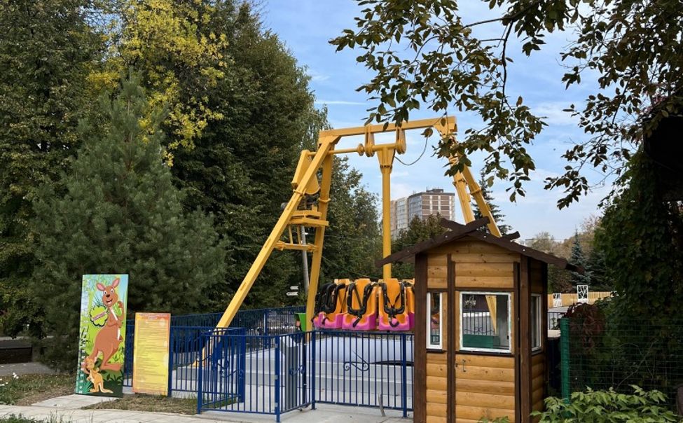 В Лакреевском лесу появился новый аттракцион
