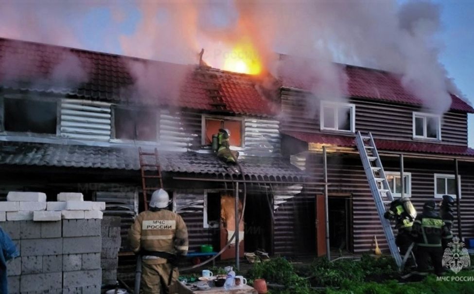 С начала года в Чувашии произошли 1182 пожара