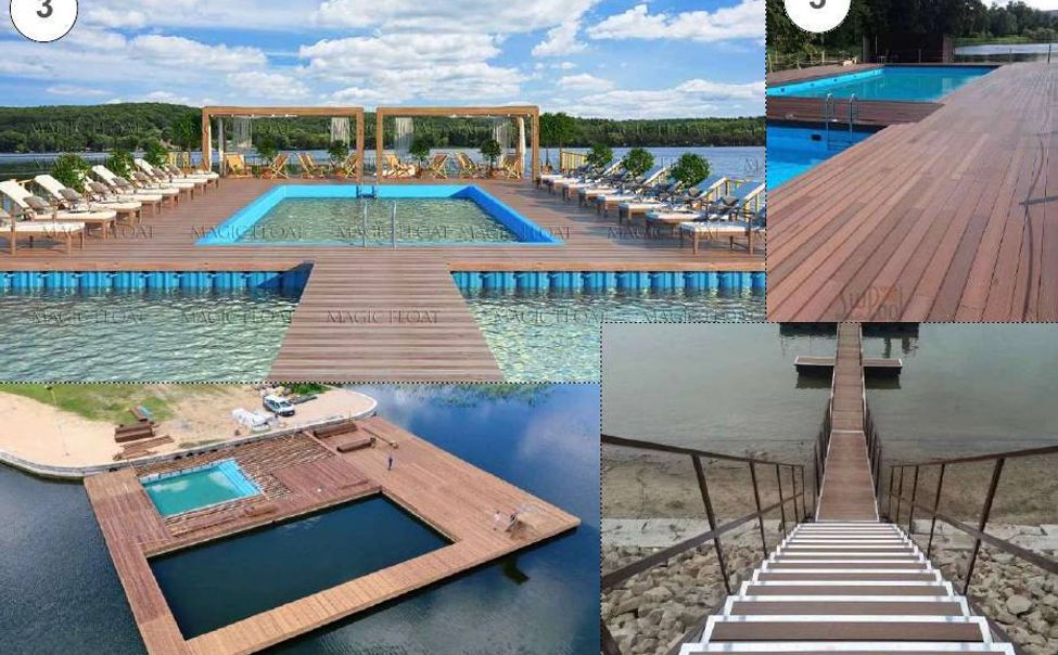 В Чувашии появится первый понтонный пляж