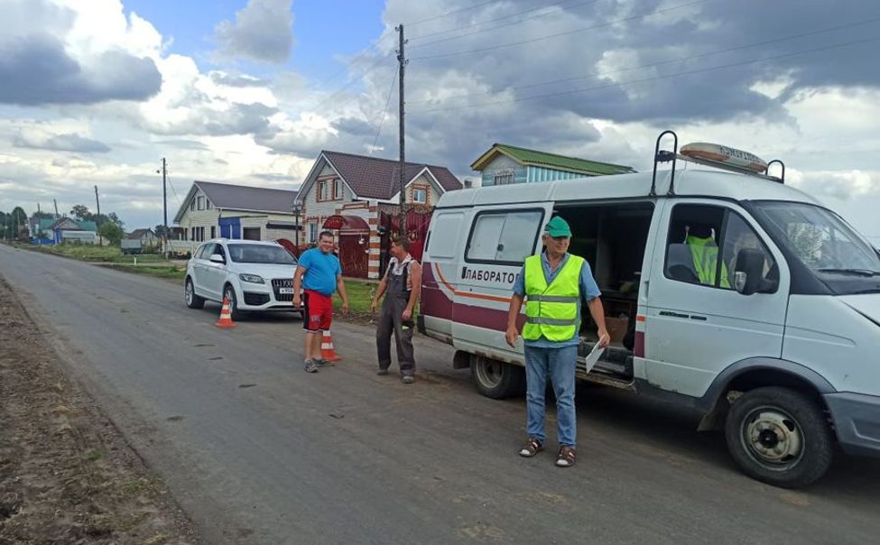 В Комсомольском округе отремонтировали автодорогу «Калинино-Батырево-Яльчики» - Шурут Нурусово
