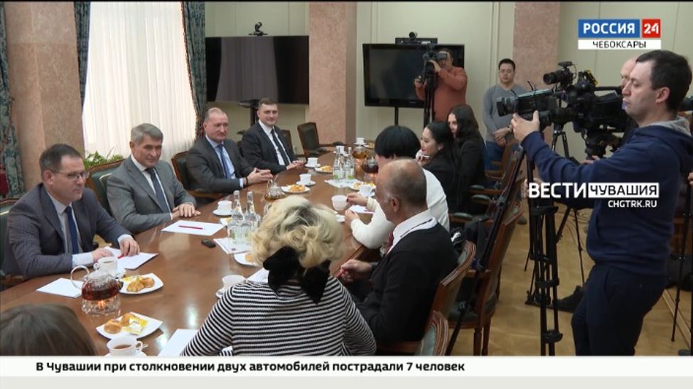 Иностранные журналисты познакомились с культурными традициями Чувашии