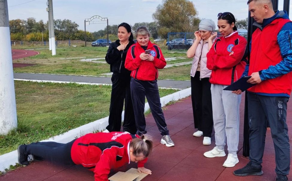 В Чувашии медработники сдали нормы ГТО