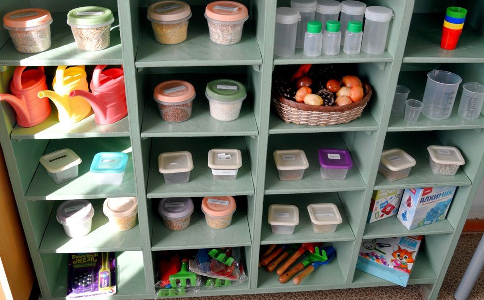 В детском саду № 1 села Янтиково открылась агролаборатория