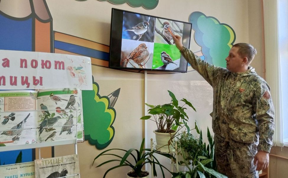 В Чувашии охотинспекторы проводят экоуроки со школьниками