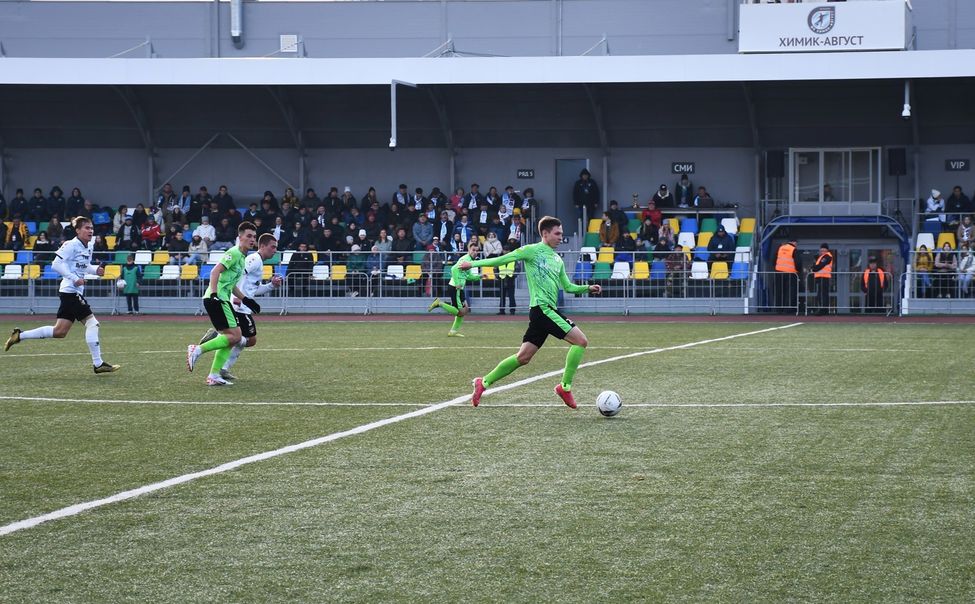 Футбольная команда Чувашии «Химик-Август» сыграла вничью с «Уралом-2»