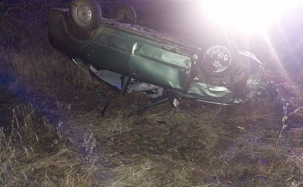 В Яльчикском округе легковушка опрокинулась в кювет. 1 человек погиб