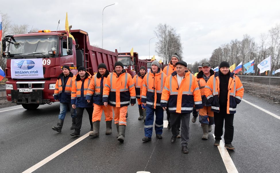 На трассе А-151 около Цивильска вдвое увеличили пропускную способность