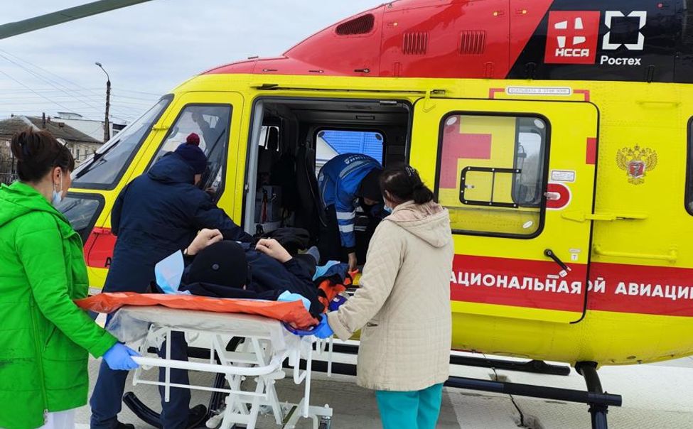 Жителя Красночетайского округа экстренно эвакуировали в Чебоксары