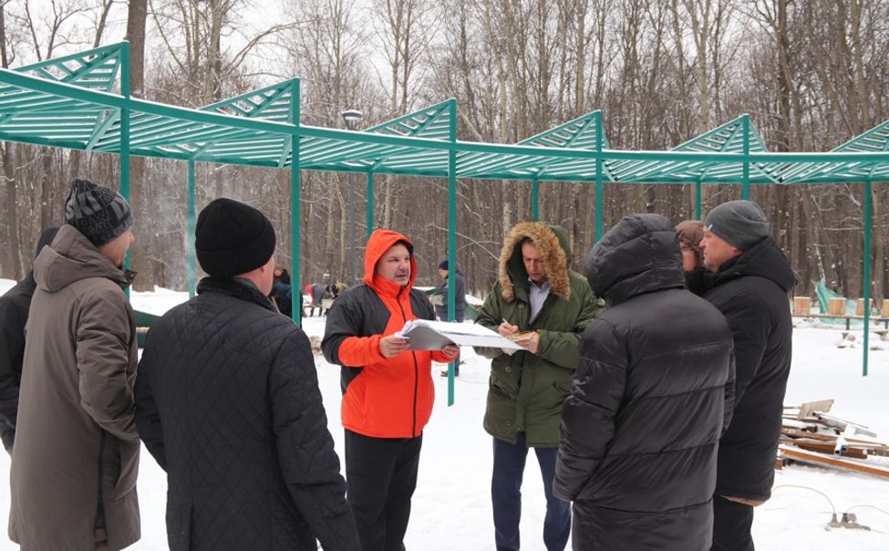 Первый этап благоустройства Новочебоксарской рощи выполнен на 85%