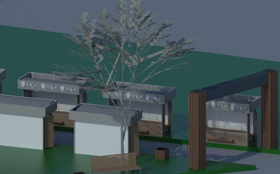 В селе Янтиково строят фермерский рынок