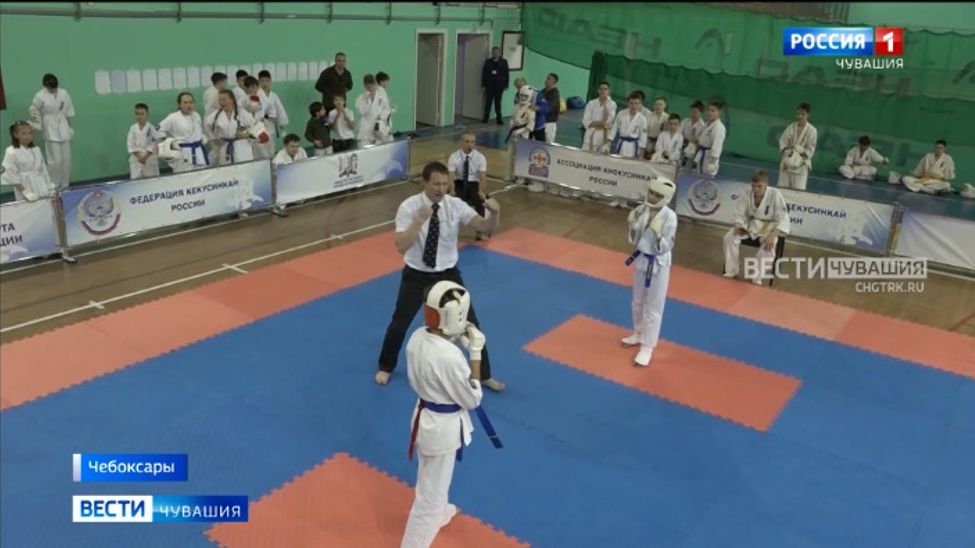В Чебоксарах состоялись чемпионат и первенство Чувашии по киокусинкай