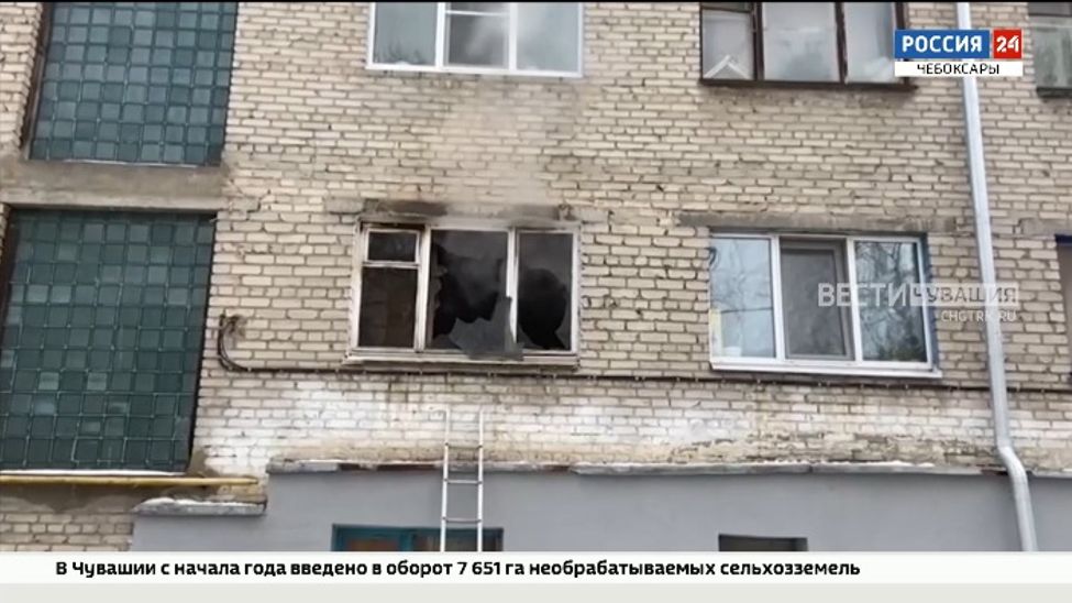 В Чебоксарах 5-летний мальчик устроил пожар в квартире 