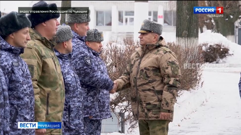 Командующий войсками нацгвардии Приволжского округа посетил Чувашию