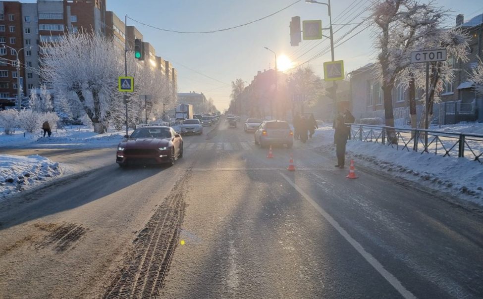 Сегодня утром в Чебоксарах сбили троих пешеходов