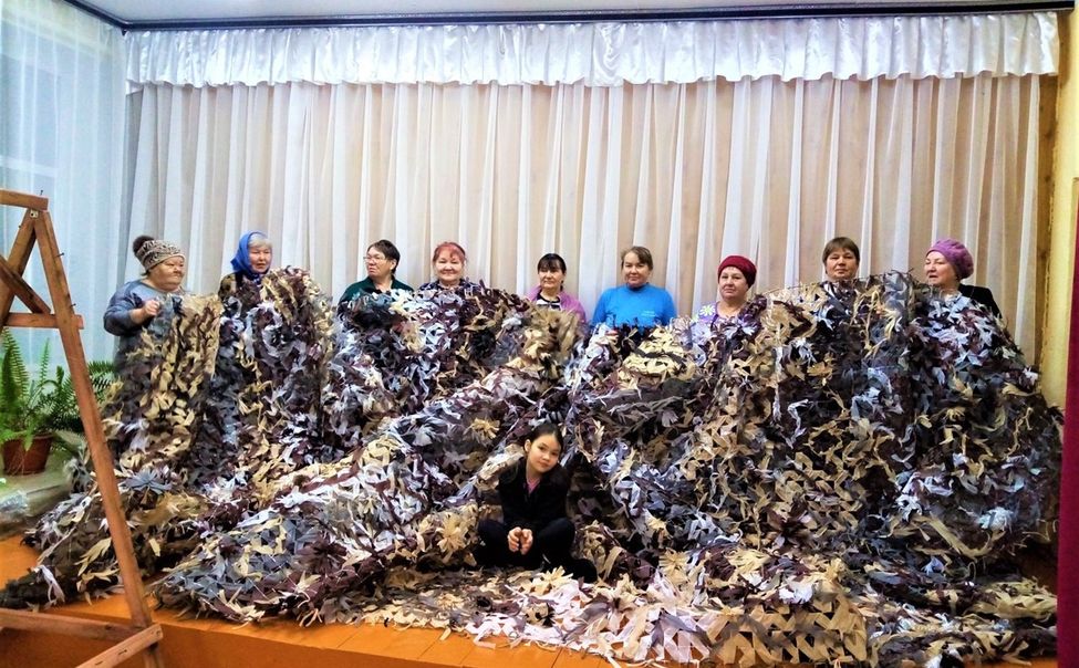 В Канашском округе работают 35 пунктов по плетению масксетей для СВО