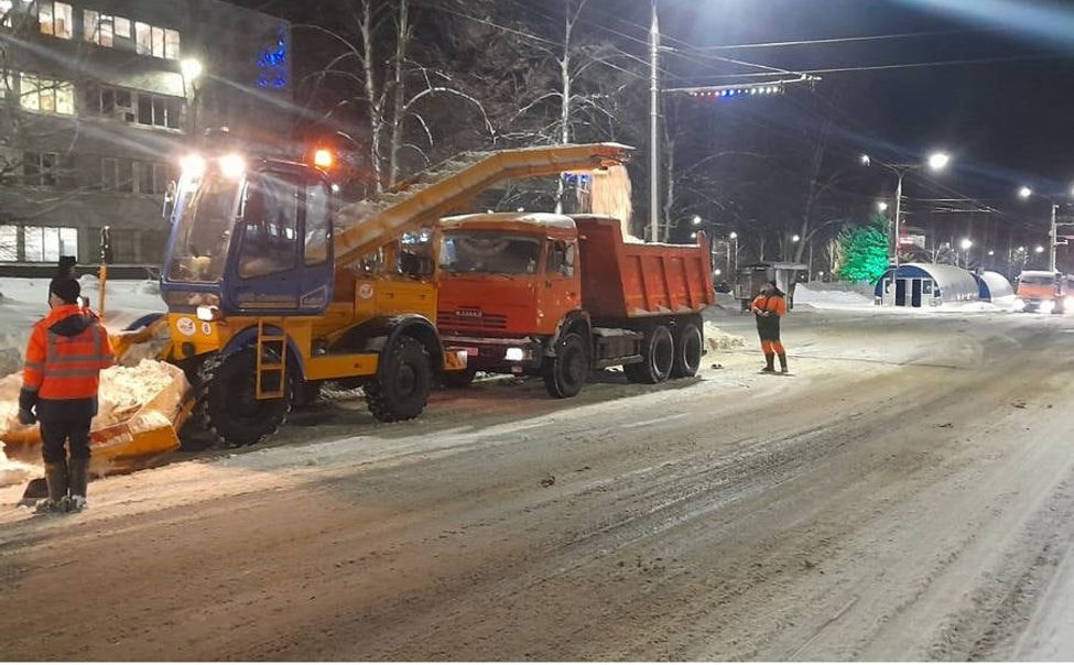 На чебоксарские дороги высыпали 1500 тонн бионорда
