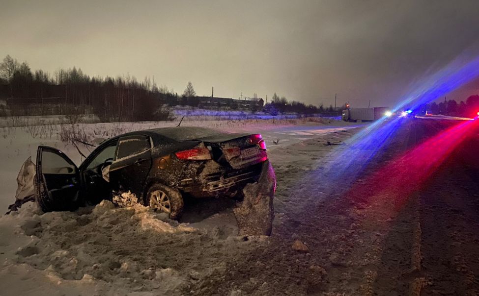В Чувашии в ДТП на трассе пострадали 3 человека
