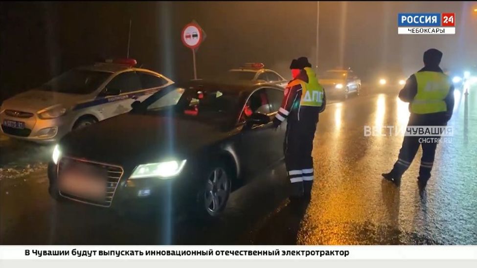 За два дня в Чувашии выявили 39 пьяных водителей