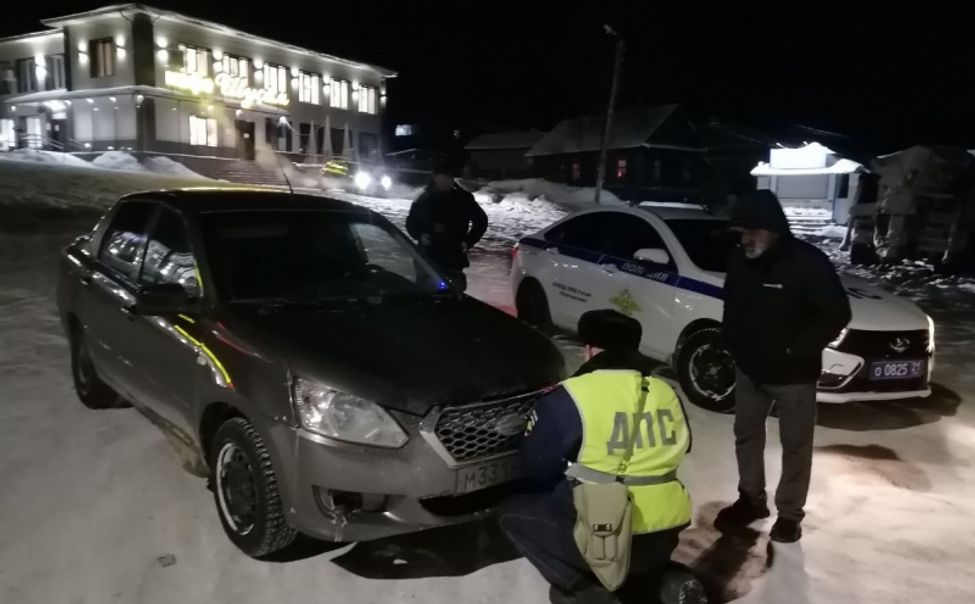 В Чувашии в «Паутину» попался пьяный водитель на снятой с учета иномарке