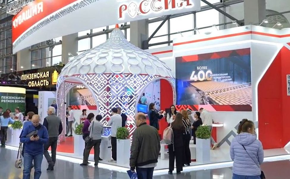 Стенд Чувашии борется за звание лучшего на выставке «Россия»