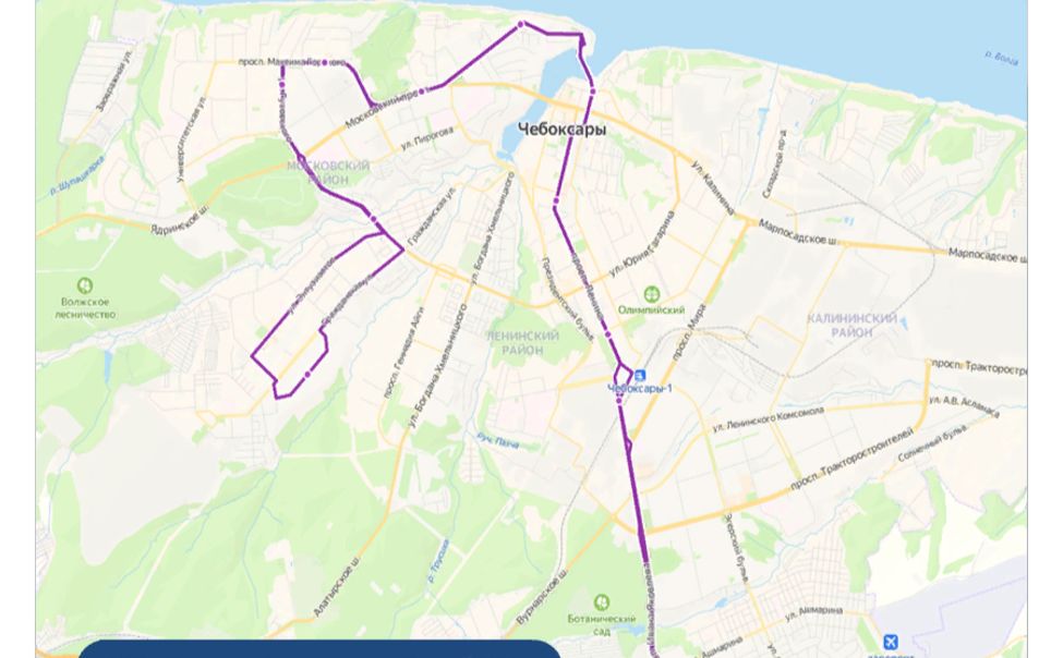 Как будет работать общественный транспорт в Крещенскую ночь в Чебоксарах