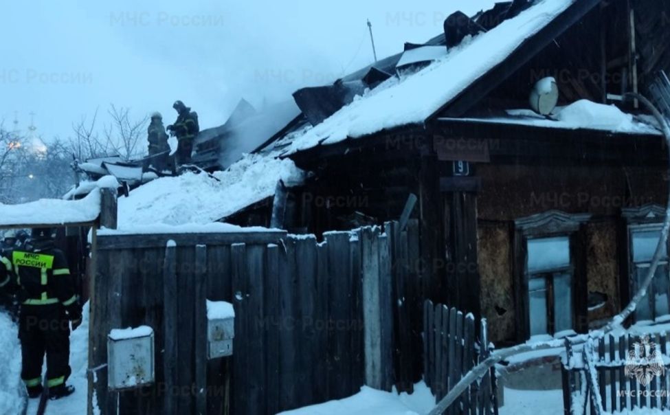 В Ибресинском округе после пожара нашли тела мужчины и женщины