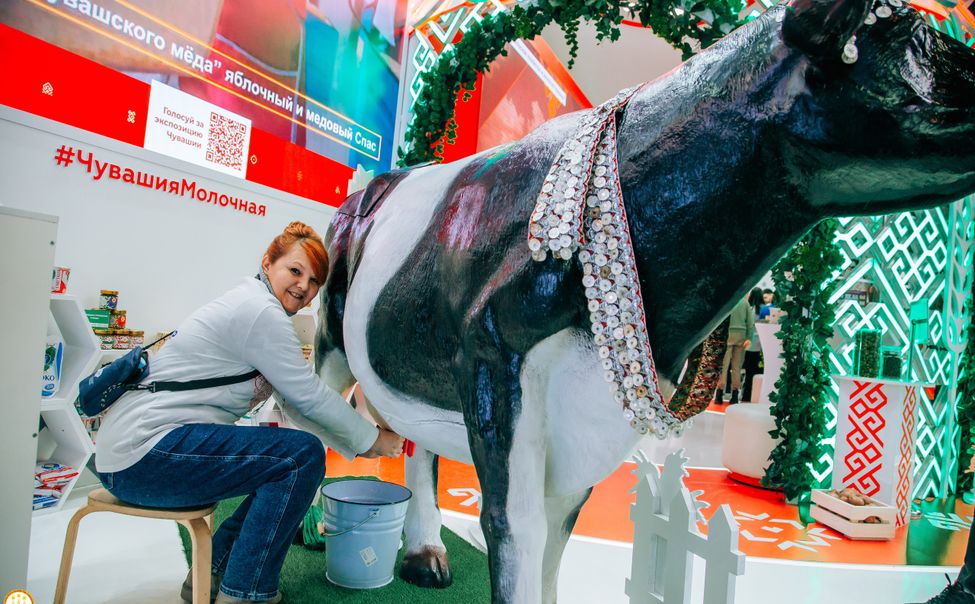 Минсельхоз Чувашии поделился обширным фотоальбомом с ВДНХ