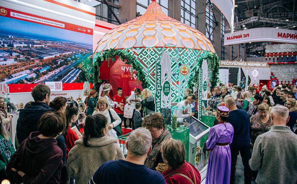 Более 1500 гостей выставки "Россия" на ВДНХ приняли участие в агроинтерактивах Чувашии