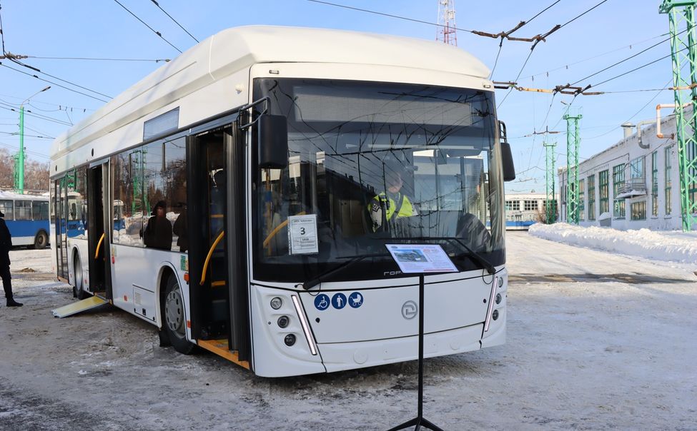 До Чебоксар добрались 7 новых троллейбусов