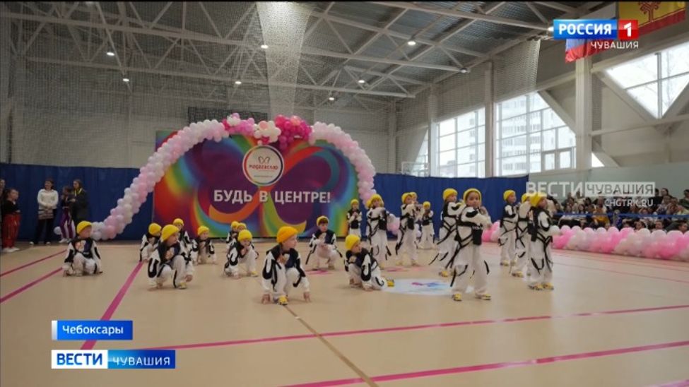 В Чебоксарах состоялись чемпионат и первенство Чувашии по фитнес-аэробике