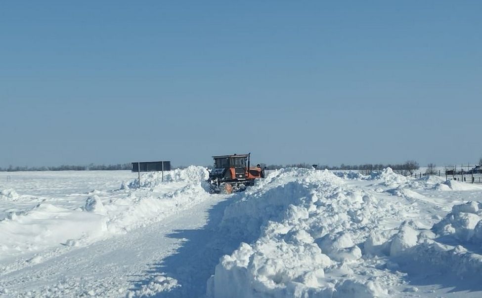 Маленький поселок Шемуршинского МО осветили и вызволили из снежного плена