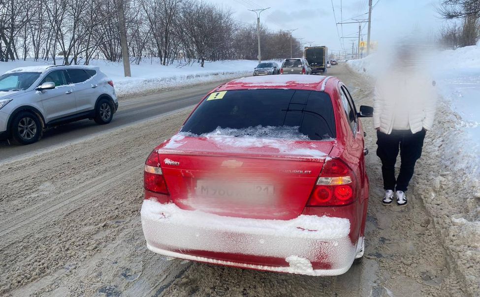 В Чебоксарах водитель иномарки сбил женщину 